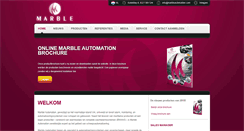Desktop Screenshot of marbleautomation.com
